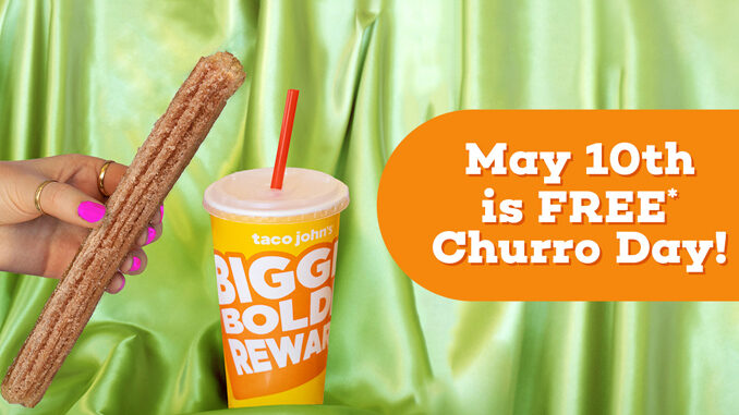 Taco John’s Celebrates Free Churro Day On May 10, 2023