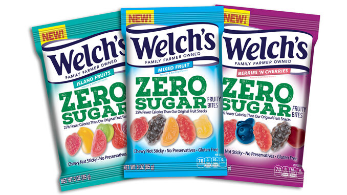 Welch’s Adds New Zero Sugar Fruity Bites