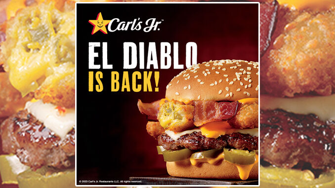 Carl's Jr. Brings Back The El Diablo Burger For A Limited Time