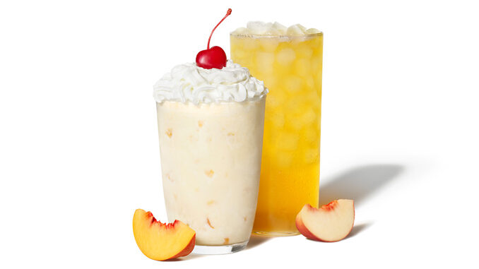 Chick-fil-A Welcomes Back Peach Milkshake And White Peach Sunjoy Starting June 12, 2023