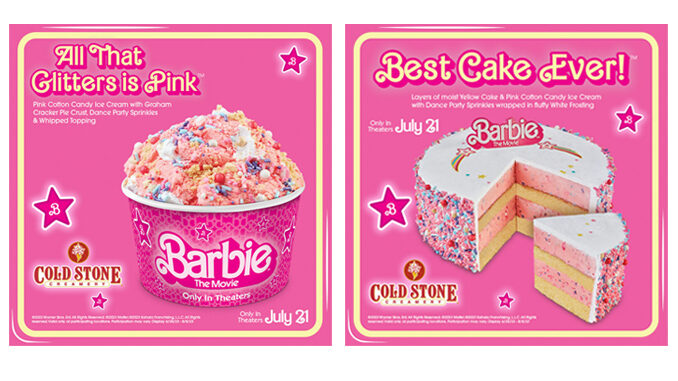 Cold Stone Creamery Introduces New Barbie Movie-Inspired Ice Cream And Cake