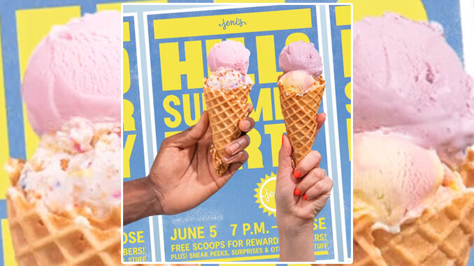 Jeni’s Is Giving Away Free Ice Cream At Scoop Shops On June 5, 2023