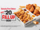 KFC Launches New $20 Fill Up Box