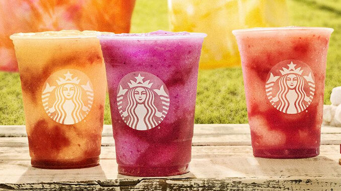 Starbucks Welcomes New Frozen Lemonade Refreshers
