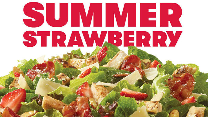 Wendy's Brings Back Summer Strawberry Salad