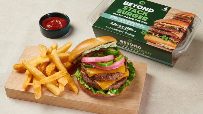 Beyond Meat Launches New Beyond Stack Burger