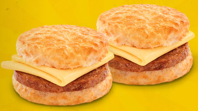 Bojangles Offers 2 For $5 Sausage & Egg Biscuits Deal