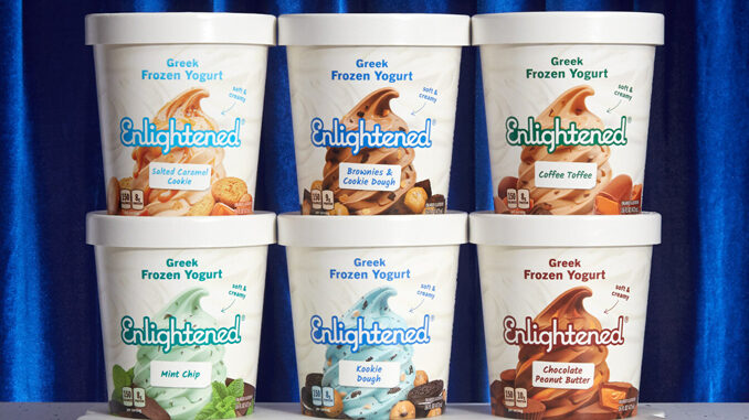 Enlightened Introduces New Greek Frozen Yogurt Pints