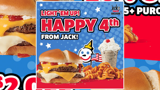 Jack In The Box Puts Together Fourth Of July App Deals