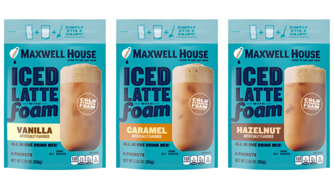 Maxwell House Launches New Iced Latte With Foam
