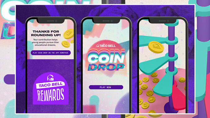 Taco Bell Brings Back Coin Drop Game In A New Digital Format