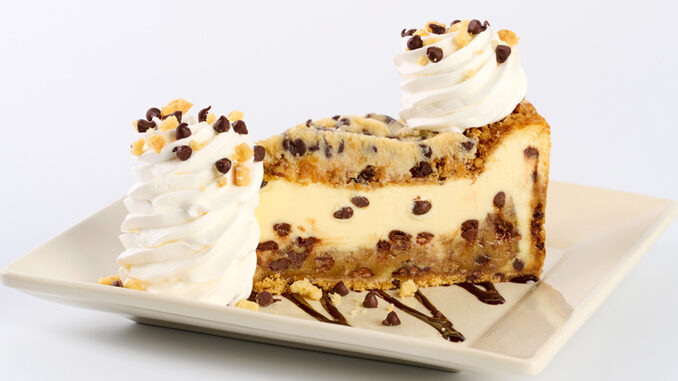 The Cheesecake Factory Unveils New Cookie Dough Lover’s Cheesecake With Pecans