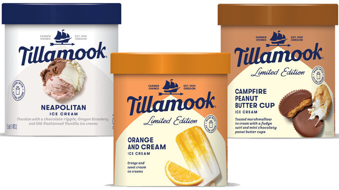 Tillamook Launches New Neapolitan, Orange And Cream, And Campfire Peanut Butter Cup Ice Cream Flavors