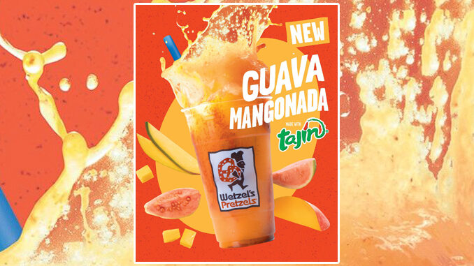 Wetzel’s Pretzels Pours New Guava Mangonada Drink
