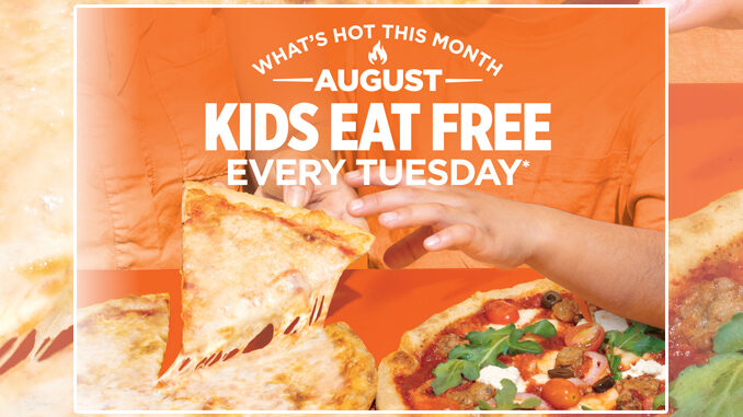 Blaze Pizza Offering Free Pizza For Kids Every Tuesday In August 2023