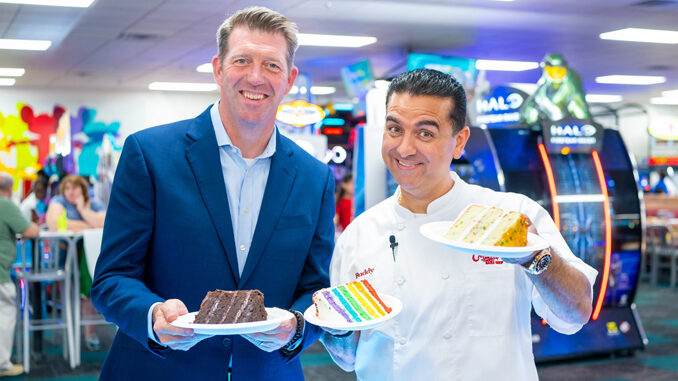 Chuck E. Cheese Now Serving Buddy Valastro’s Cake Slices