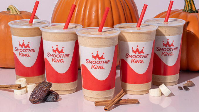 Smoothie King Announces New Pumpkin Power Meal Smoothie And More Starting August 29, 2023