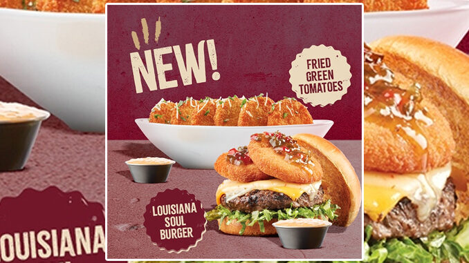 The Counter Introduces New Louisiana Soul Burger And New Fried Green Tomatoes