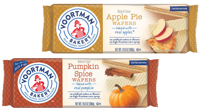 Voortman Introduces New Apple Pie Wafers Alongside Returning Pumpkin Spice Wafers For Fall 2023