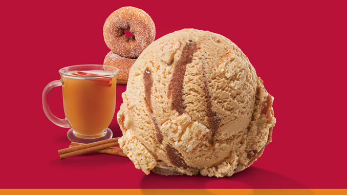 Baskin-Robbins Reveals New Apple Cider Donut Ice Cream Alongside Returning Zombie Unicorn Cake