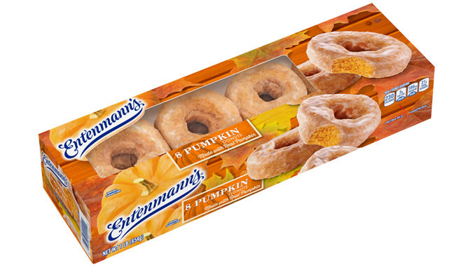 Entenmann’s Brings Back Pumpkin Donuts For Fall 2023