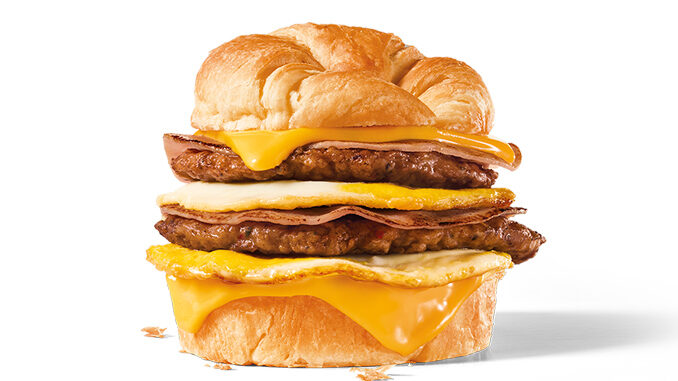 Jack In The Box Welcomes Back Stacked Croissant Breakfast Sandwich