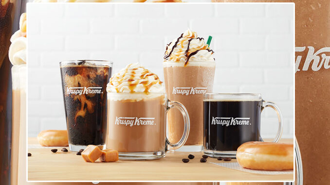 Krispy Kreme Launches New And Improved Coffee Line Made With Richer Roasts And Better Beans