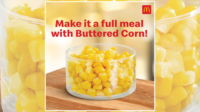 McDonald’s Launches New Buttered Corn Side In The Philippines