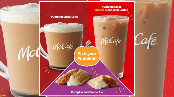 New Pumpkin Spice Bolder Blend Iced Coffee Spotted At McDonald’s