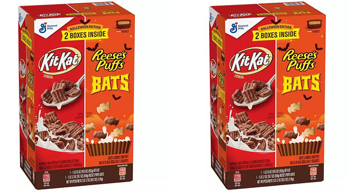 New Reese's Bats and KitKat Cereal Combo Box Available Exclusively At Sam’s Club