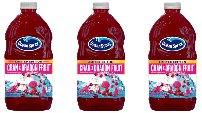 Ocean Spray Introduces New Cran x Dragon Fruit Flavor