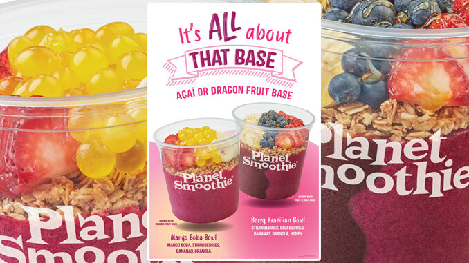 Planet Smoothie Launches New Bowls