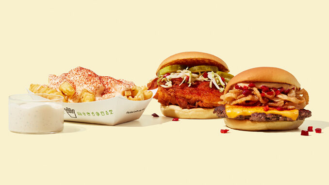 Shake Shack Launches New Spicy Shackmeister Burger Alongside Returning Hot Chicken Sandwich And More As Part Of New Hot Menu Lineup
