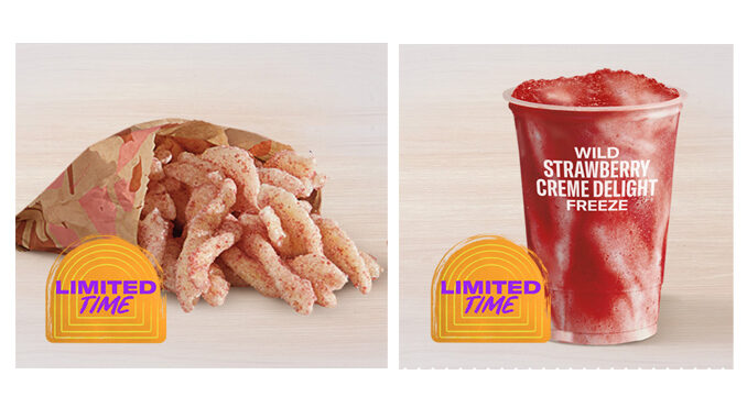 Taco Bell Adds New Strawberry Twists Alongside New Wild Strawberry Creme Delight Freeze