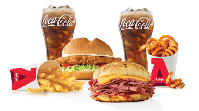Arby’s Adds New 2 Can Dine For $9.99 Deal