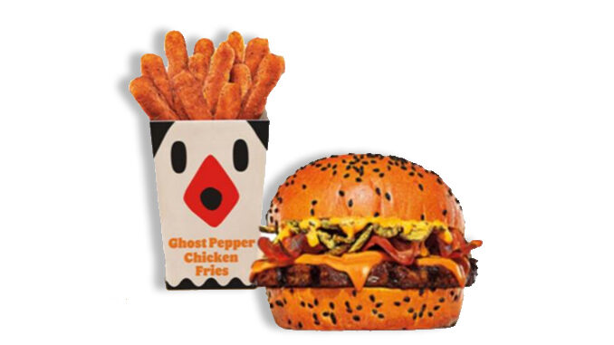 Burger King Is Launching New Ghost Pepper Chicken Fries Alongside The Ghost Pepper Whopper On October 12, 2023