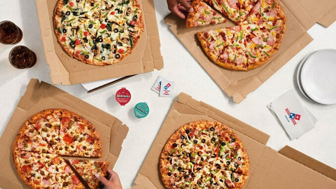 Domino’s Offers 50% Off All Menu-Priced Pizzas Ordered Online Through October 8, 2023