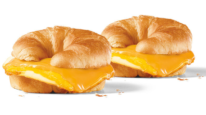 Jack In The Box Offers 2 New Egg & Cheese Croissant Sandwiches For $4