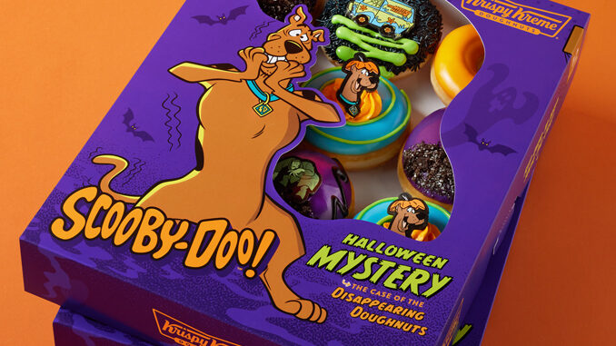 Krispy Kreme Introduces All-New Scooby-Doo Halloween Dozen