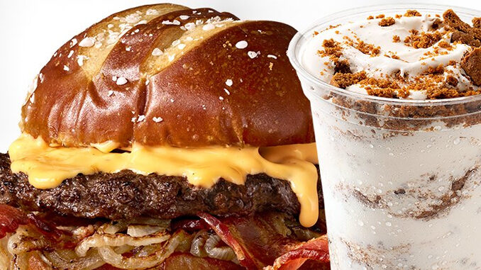 Mooyah Introduces New Pretzel Pub Burger Alongside New Cookie Butter Shake