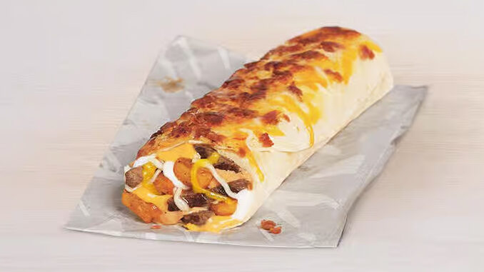 Taco Bell Adds New Steak And Bacon Grilled Cheese Burrito