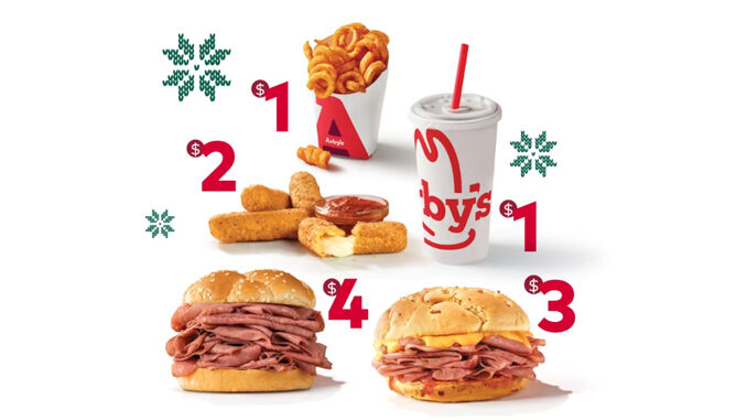 Arby’s Puts Together $4 Or Less Classics Menu Through December 24, 2023