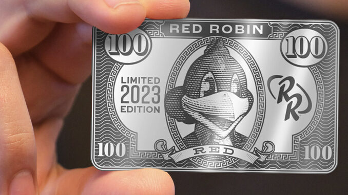 Buy This Limited-Edition $100 Red Robin Gift Card, Get Free Appetizers In 2024