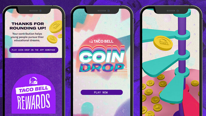 Coin Drop Returns To Taco Bell For 2023 Giving Season
