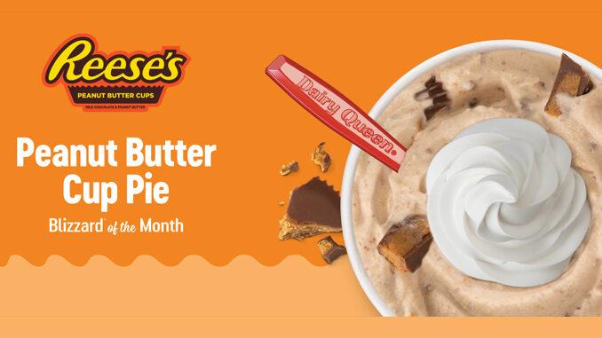 Dairy Queen Brings Back Reese’s Peanut Butter Cup Pie Blizzard