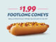 Get A Footlong Quarter Pound Chili Cheese Coney For $1.99 At Sonic Through December 31, 2023