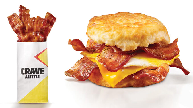 Hardee’s Introduces New Candied Bacon, Candied Bacon Biscuit And More