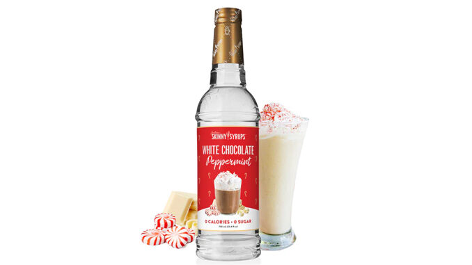 Skinny Mixes Introduces New Limited Edition Sugar Free White Chocolate Peppermint Syrup