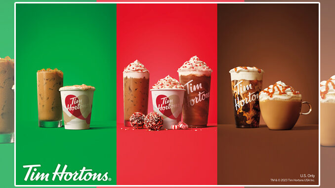 Tim Hortons Launches 2023 Holiday Menu
