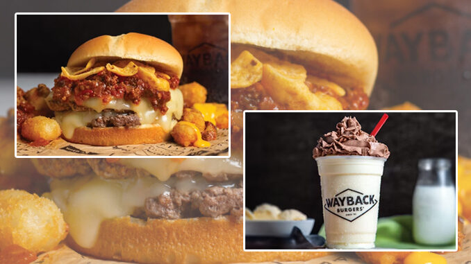 Wayback Burgers Adds New Southwest Burger, Chili Cheese Tots, And Pistachio Shake
